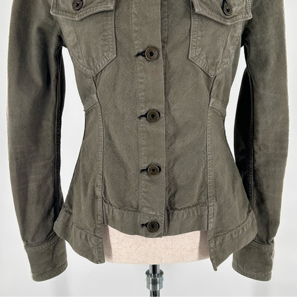Rag & Bone Chamberlain Army Canvas Jacket XS - Picture 5 of 10